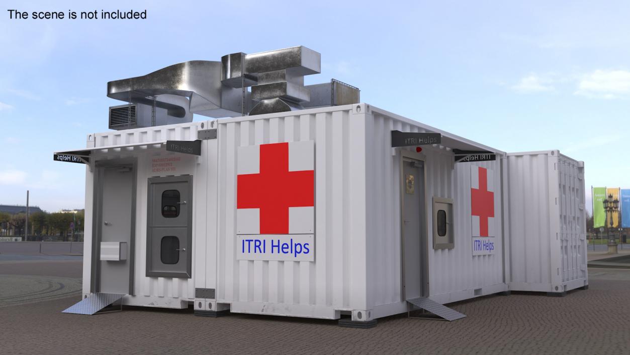 3D Modular Healthcare Facilities Corpus 2 model