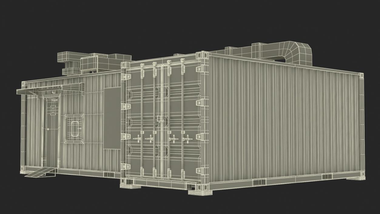 3D Modular Healthcare Facilities Corpus 2 model