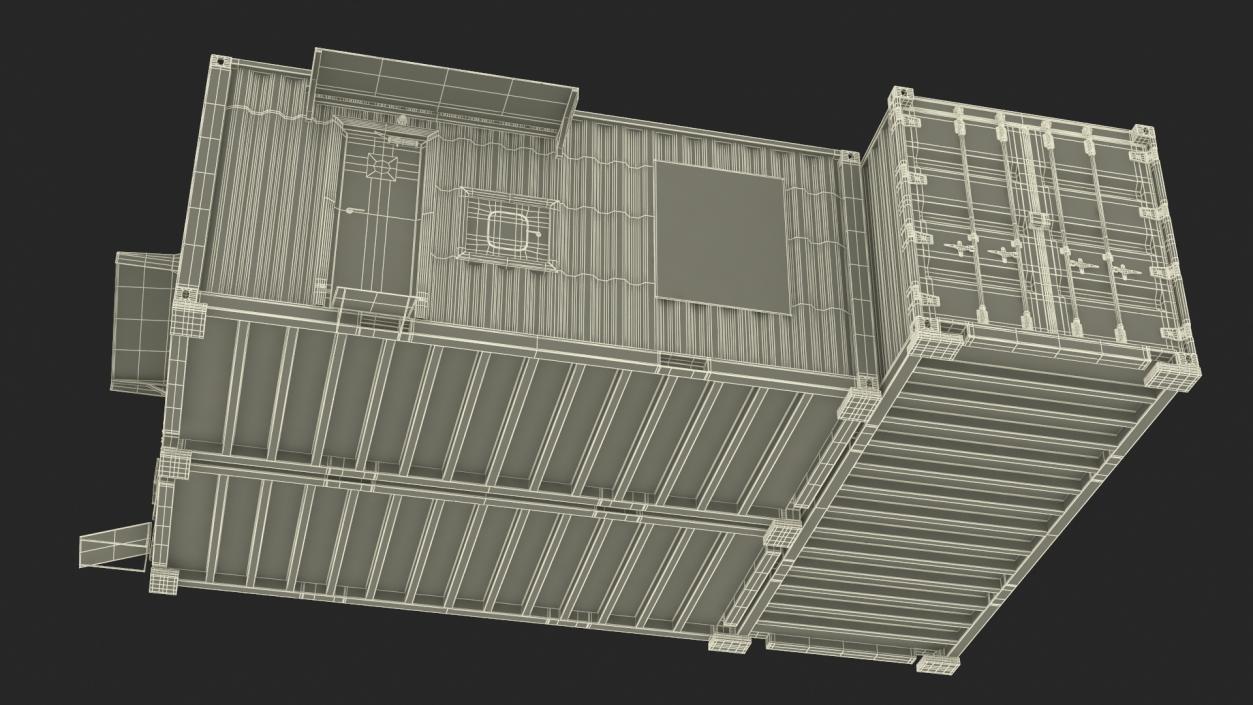 3D Modular Healthcare Facilities Corpus 2 model