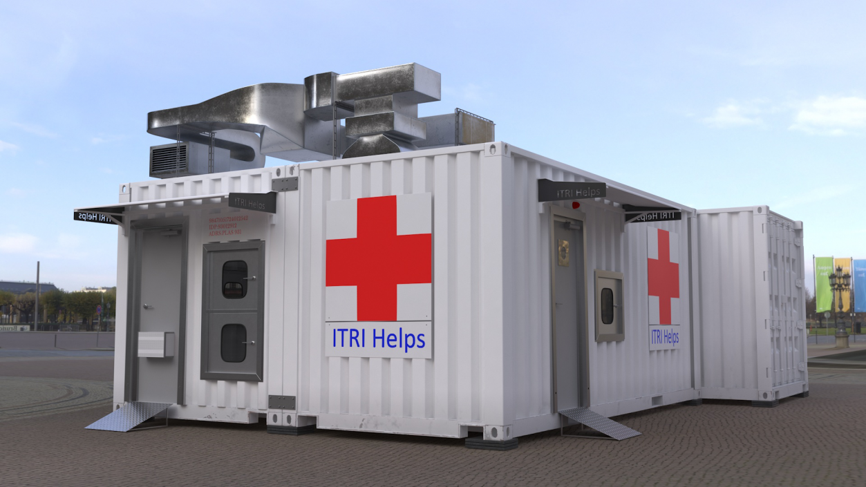 3D Modular Healthcare Facilities Corpus 2 model