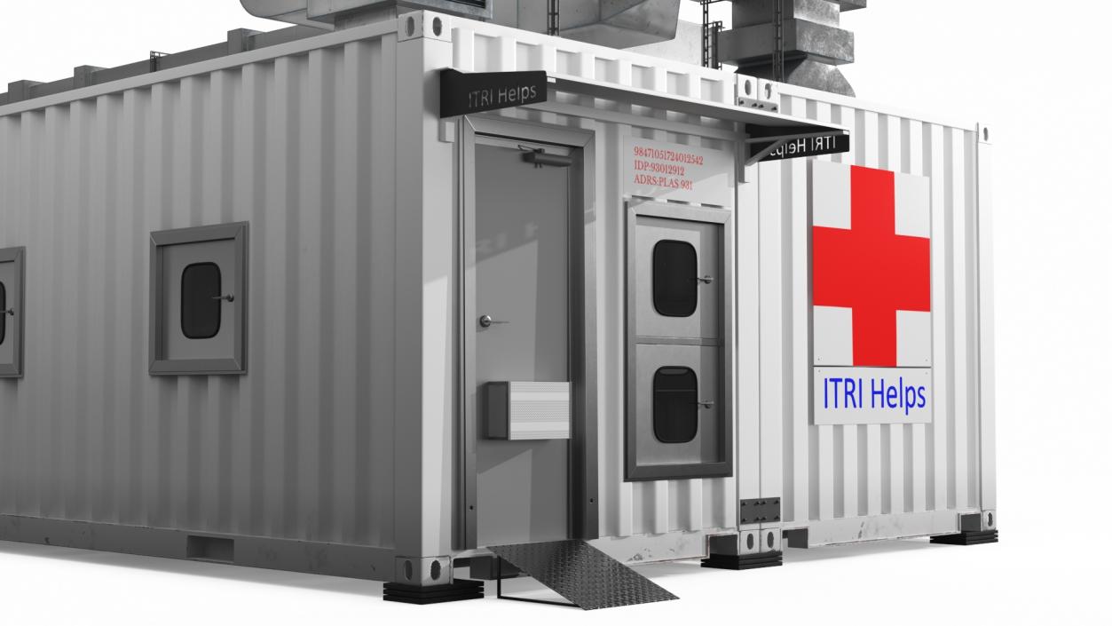 3D Modular Healthcare Facilities Corpus 2 model