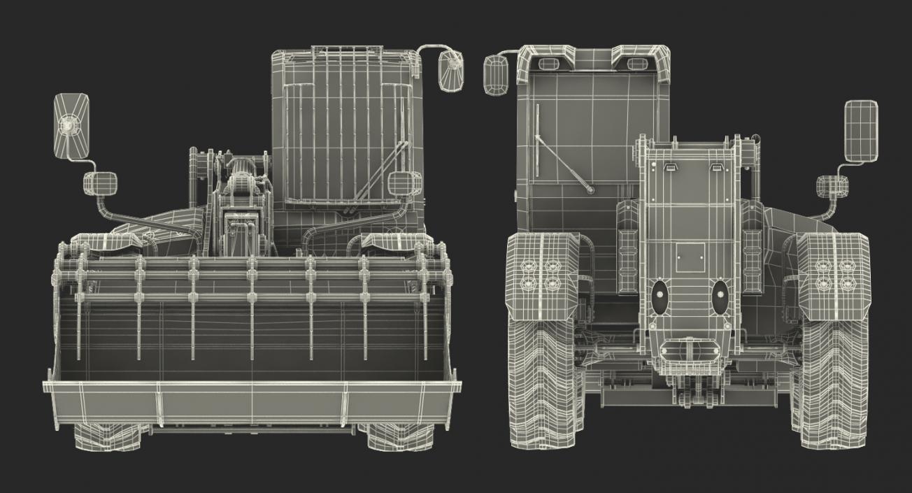 3D model Hydraulic Forklift Bucket