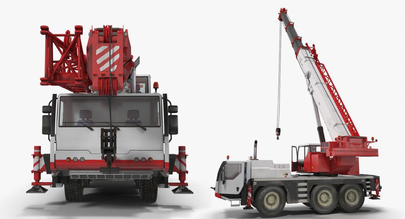 3D Construction Vehicles Rigged Big 3D Models Collection model