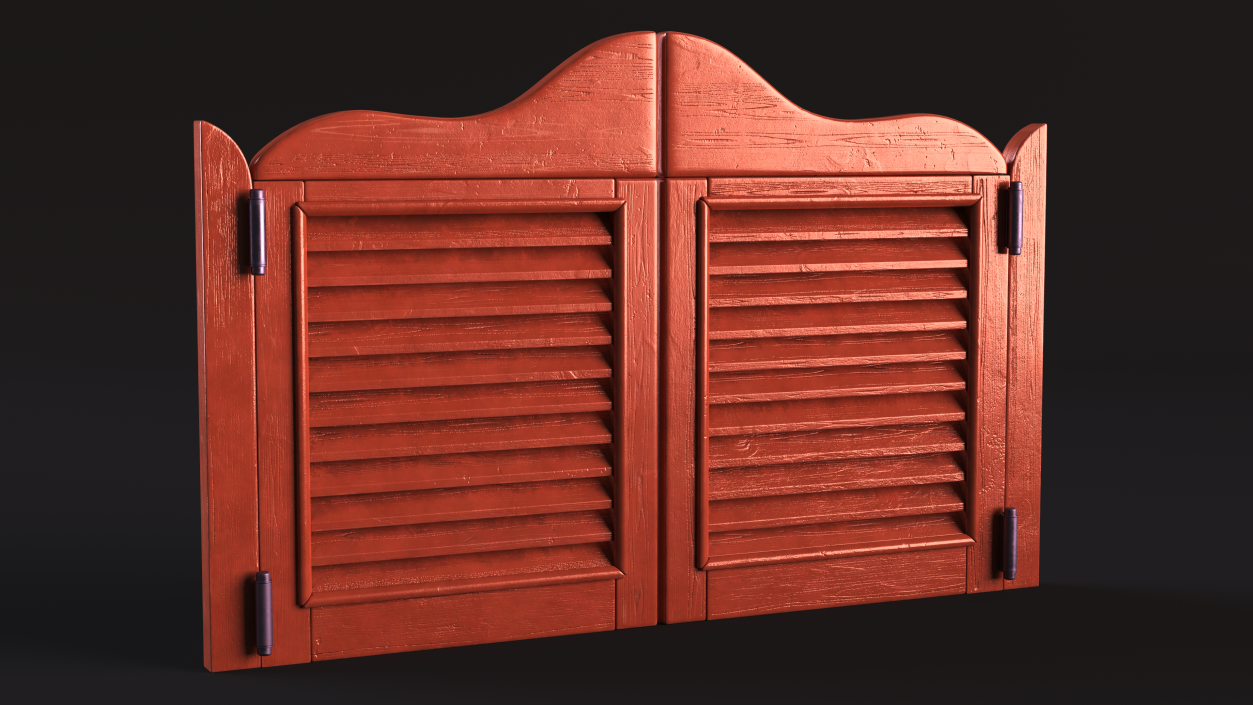 Wild West Saloon Doors 3D