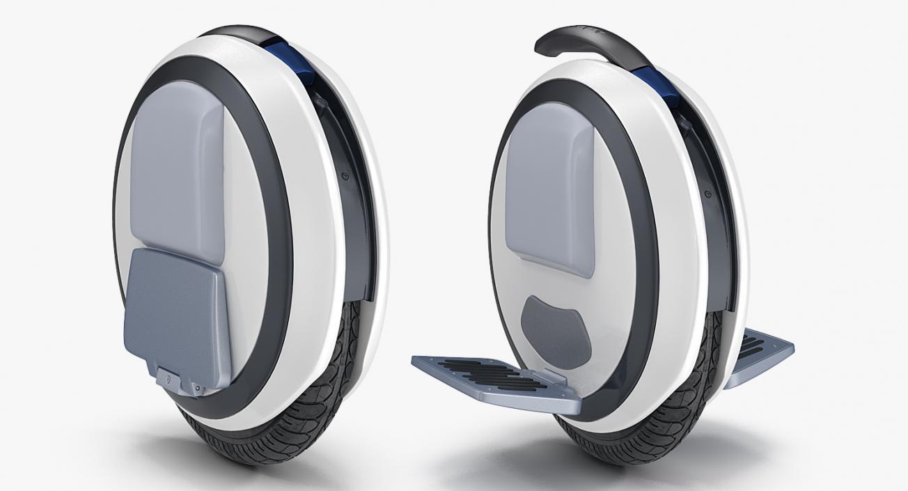 Segway Self Balancing Unicycle Ninebot One 3D