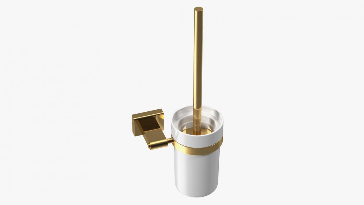 Wall Toilet Brush Holder 3D model