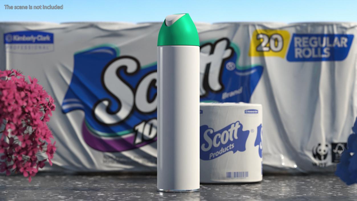 3D Aerosol Spray model