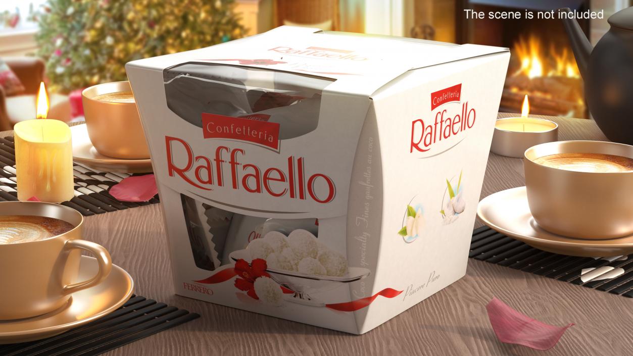 Ferrero Raffaello Candy Gift Box 3D