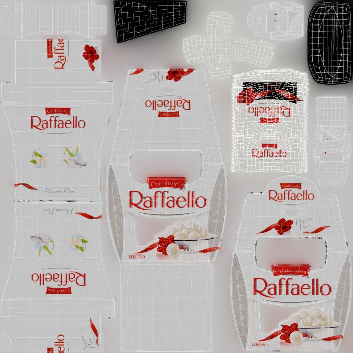 Ferrero Raffaello Candy Gift Box 3D