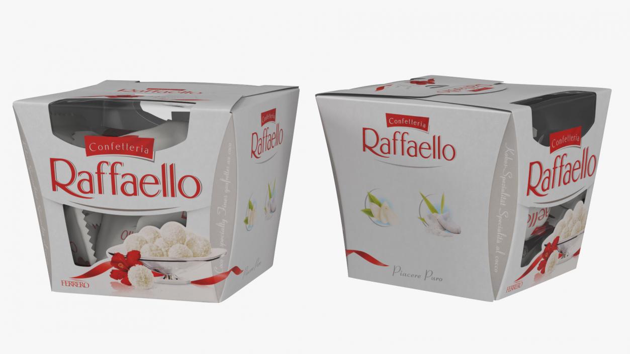 Ferrero Raffaello Candy Gift Box 3D