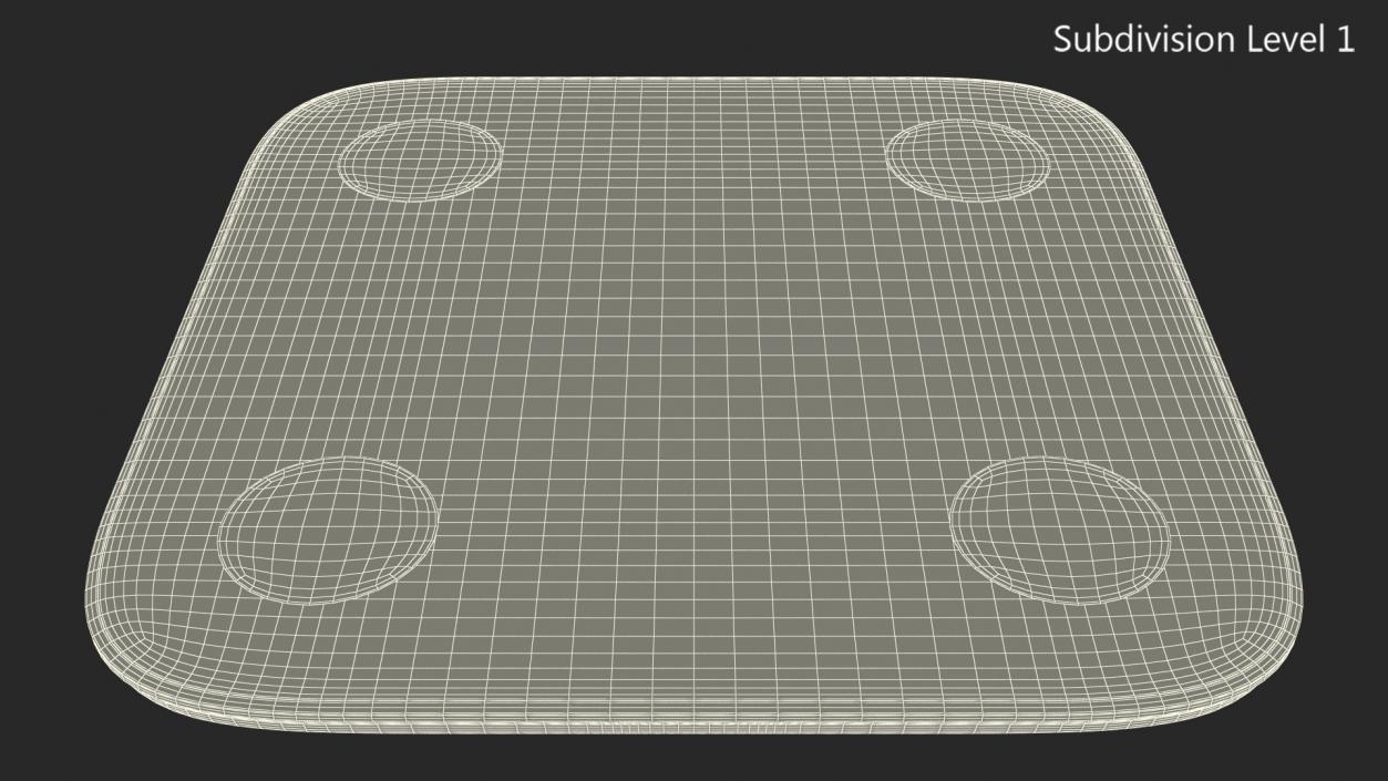 Xiaomi Mi Body Composition Scale 2 3D model