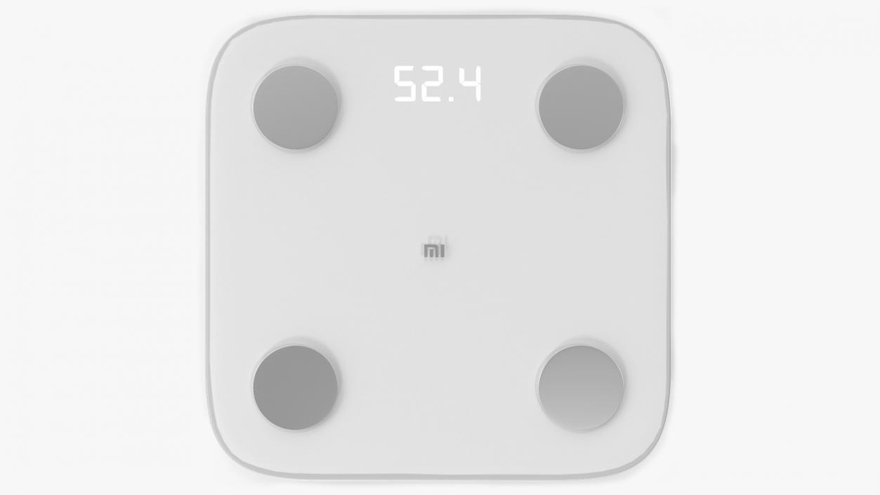 Xiaomi Mi Body Composition Scale 2 3D model