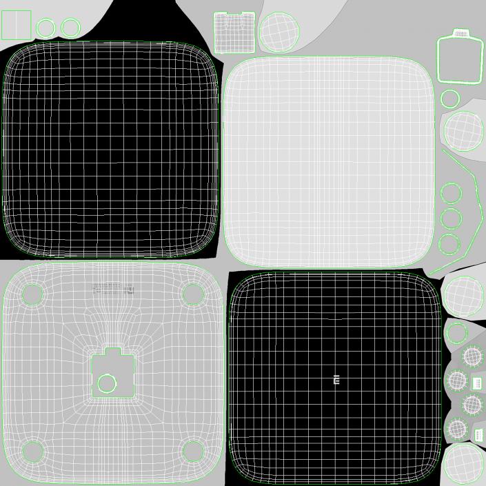 Xiaomi Mi Body Composition Scale 2 3D model