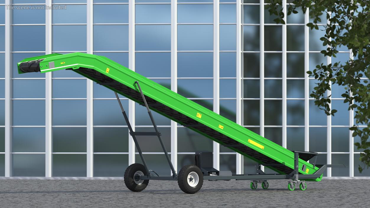 Agriculture Conveyor Belt System 3D