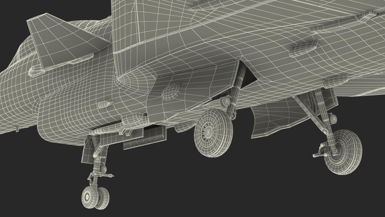 3D Chengdu J10 B Chinese Air Force