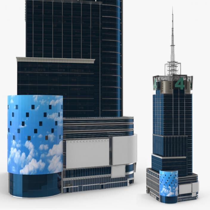 Modern Skyscraper Conde Nast Building 3D