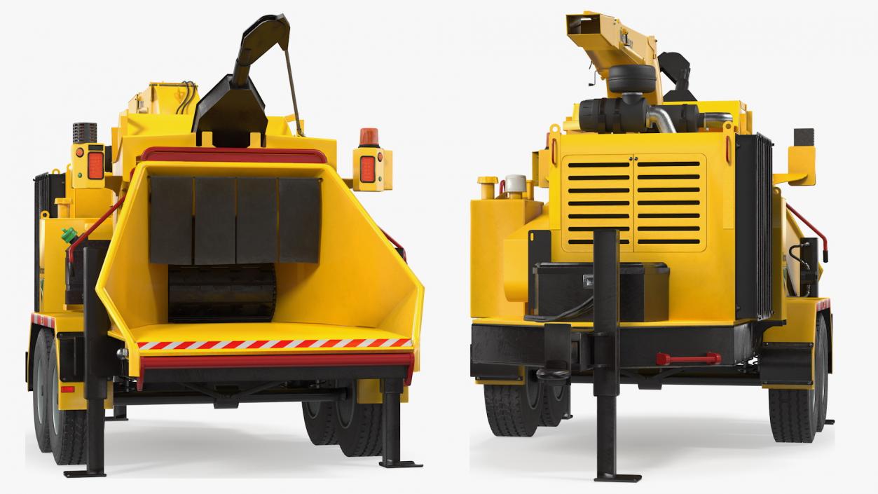 Towed Wood Chipper Vermeer BC2100XL New 3D model