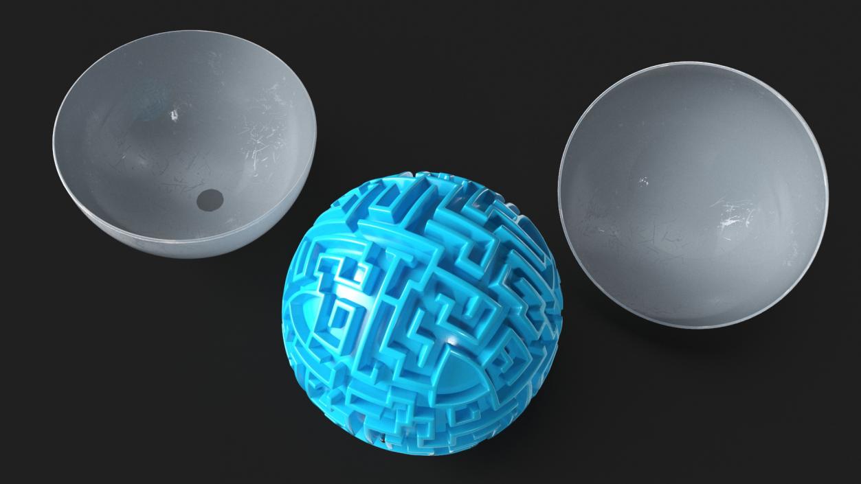 3D Spherical Maze Puzzle 2 model