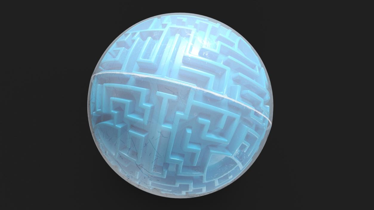 3D Spherical Maze Puzzle 2 model