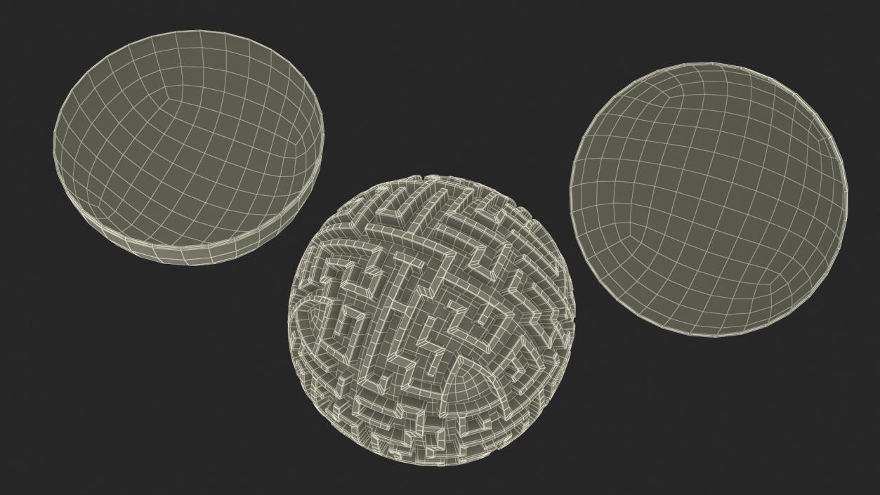 3D Spherical Maze Puzzle 2 model