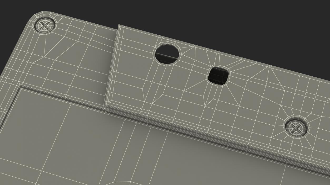 TDK SA C46 Cassette Tape 3D model