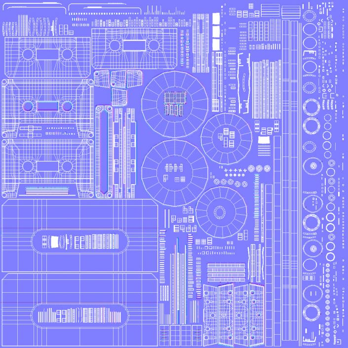 TDK SA C46 Cassette Tape 3D model