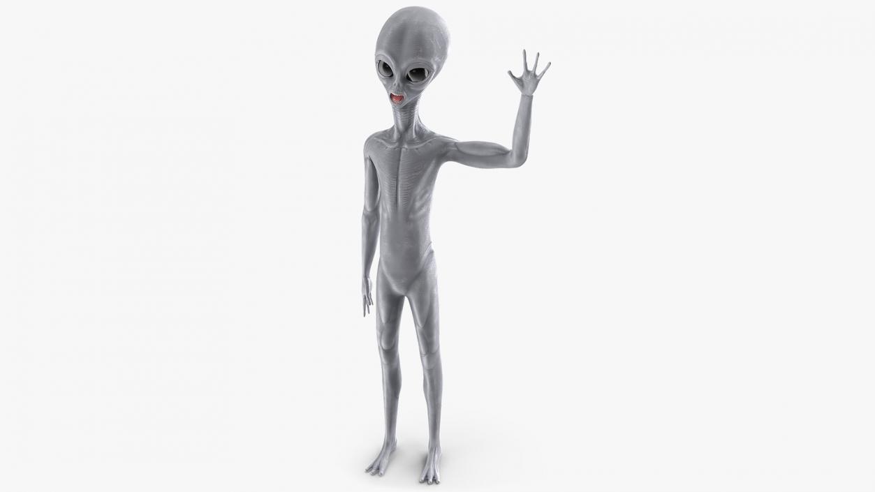 3D model Alien Greetings Pose