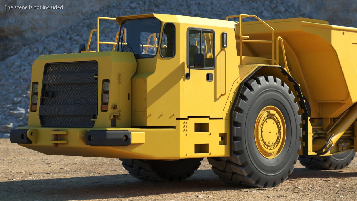 Underground Mining Truck 3D model