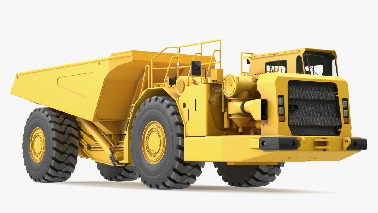 Underground Mining Truck 3D model