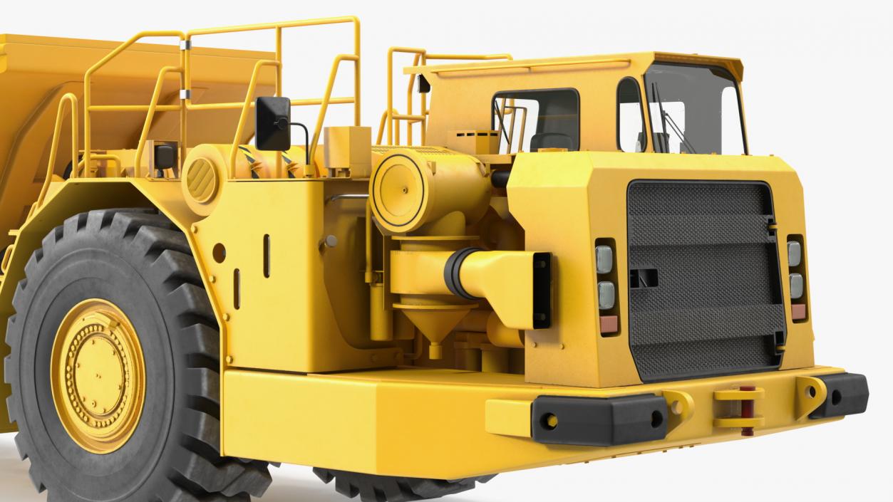 Underground Mining Truck 3D model