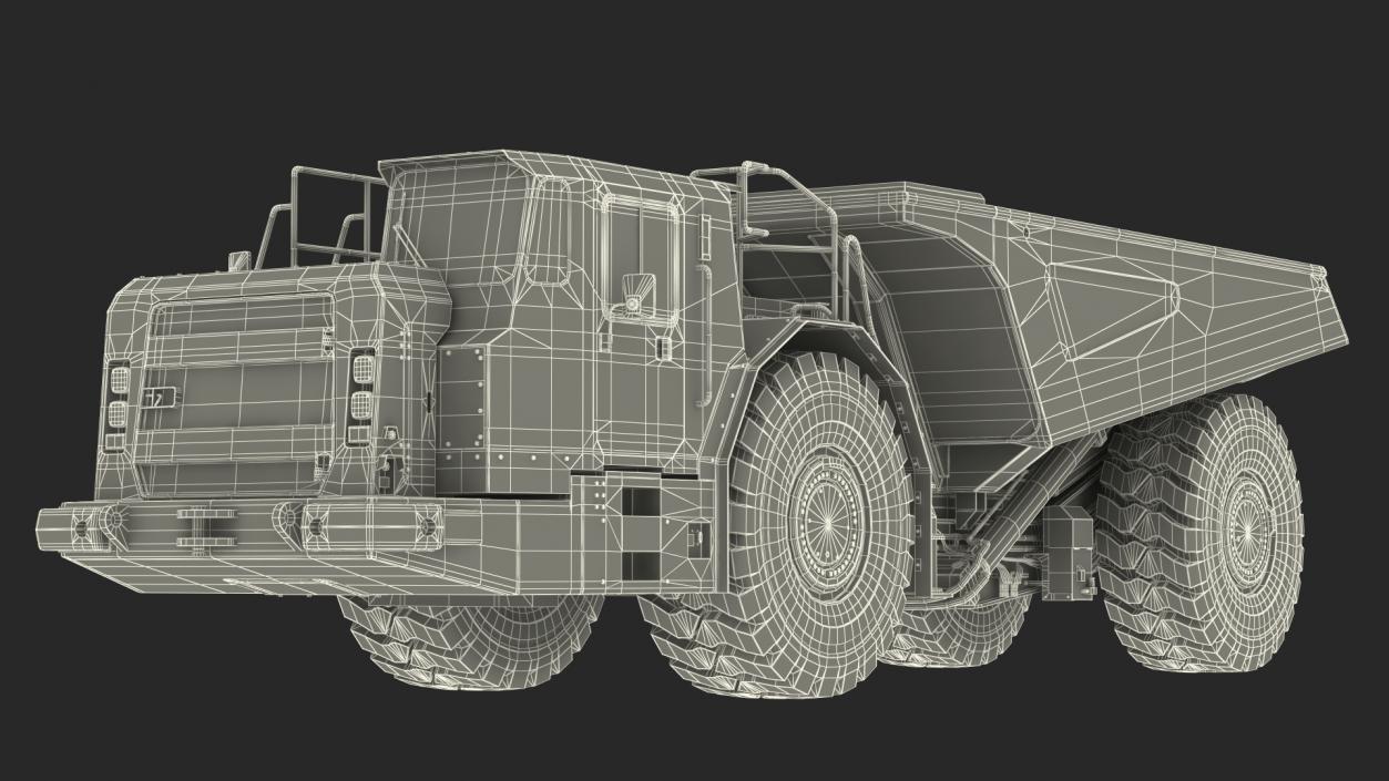 Underground Mining Truck 3D model