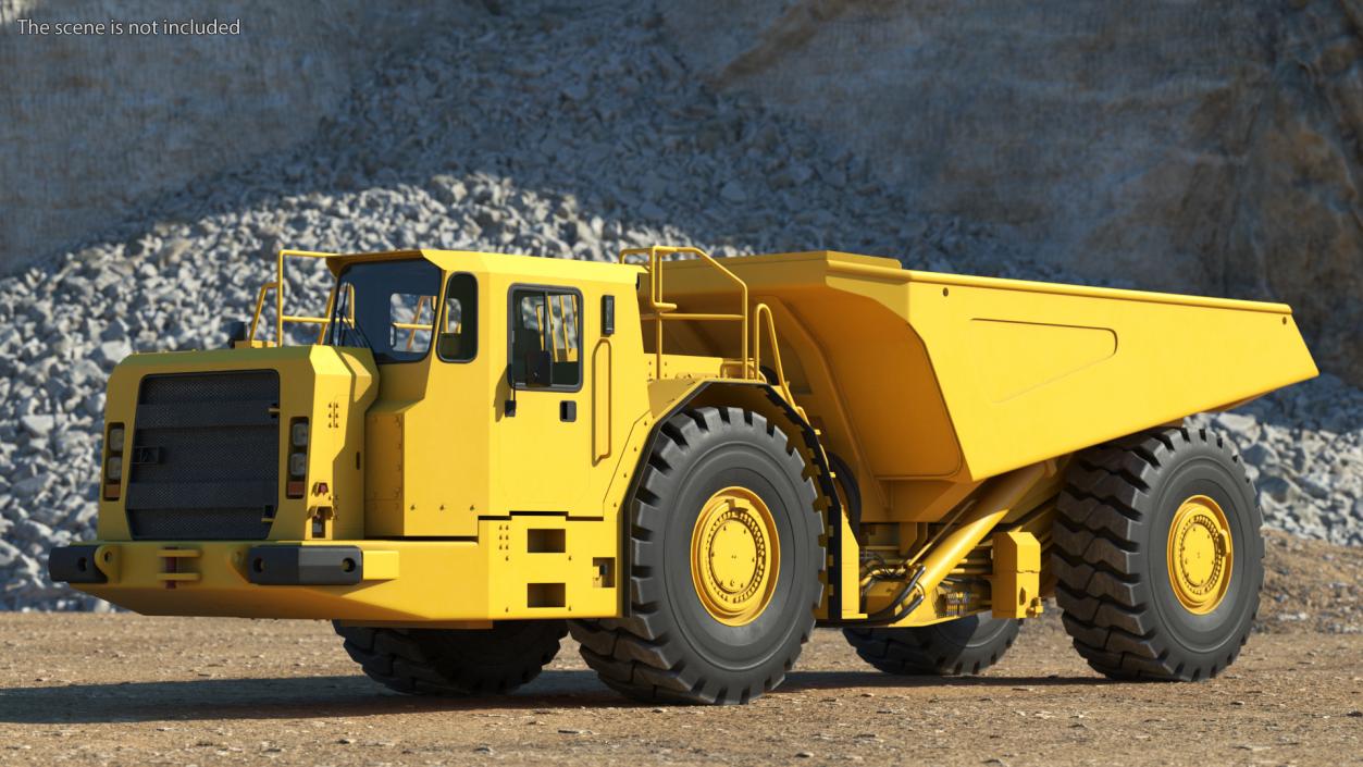 Underground Mining Truck 3D model