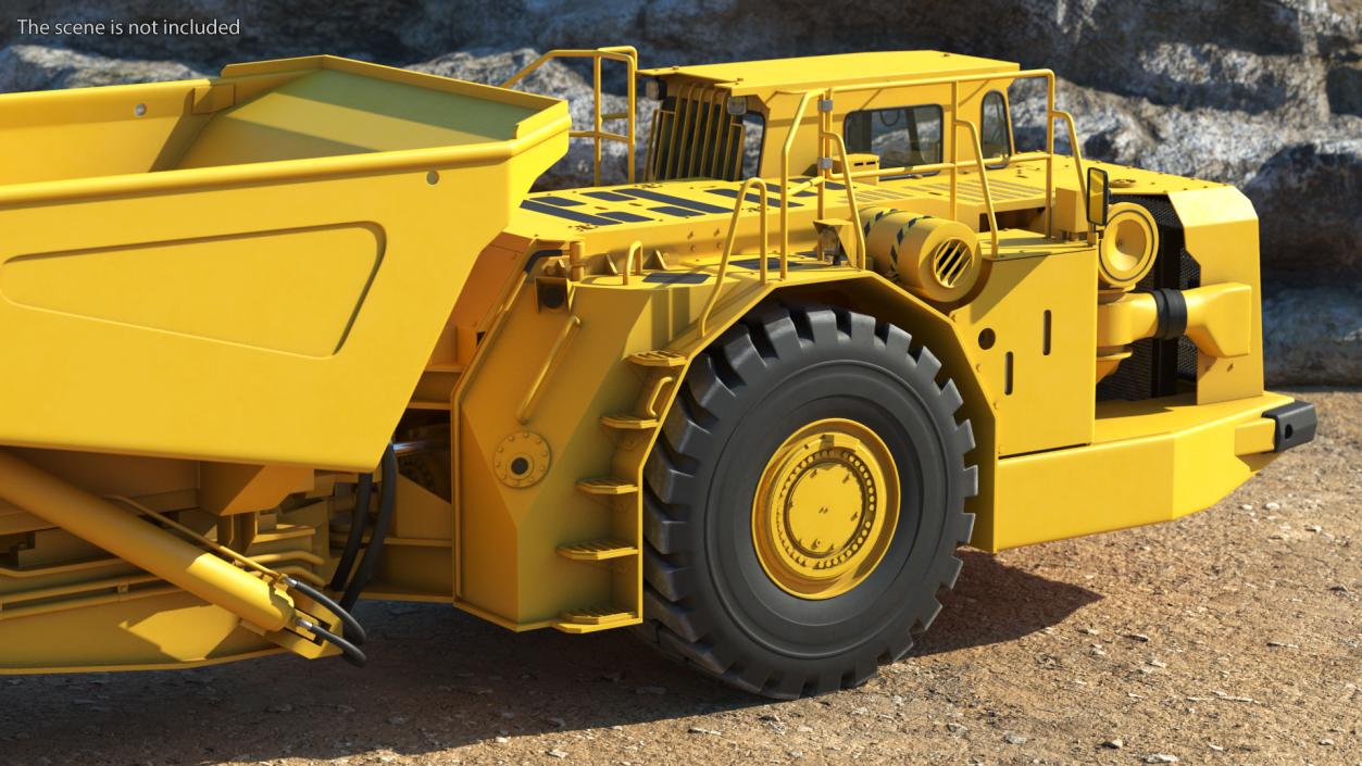 Underground Mining Truck 3D model