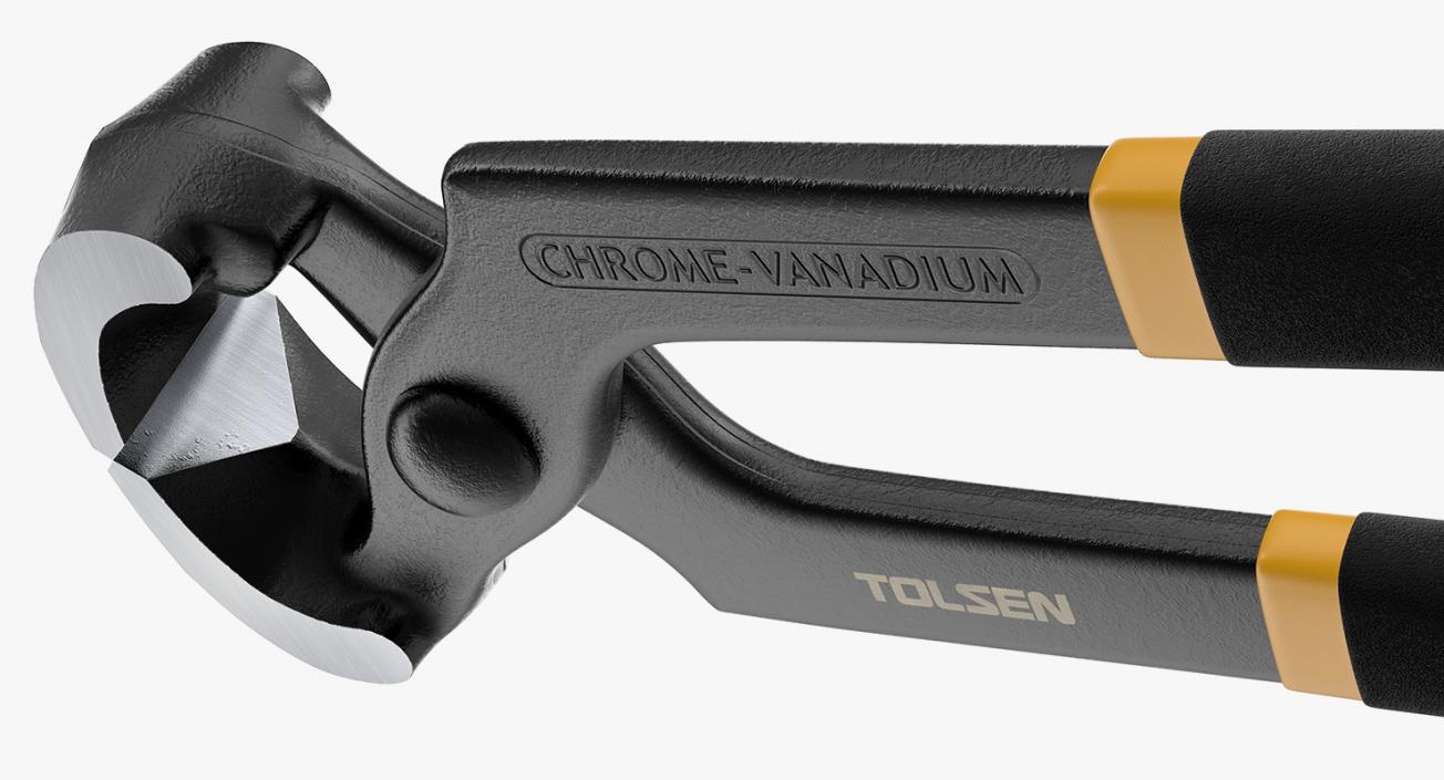 End Nipper Pliers Tolsen 3D model