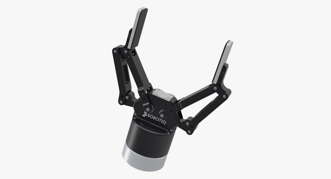 Robotiq Two Finger Robot Gripper Rigged 3D model