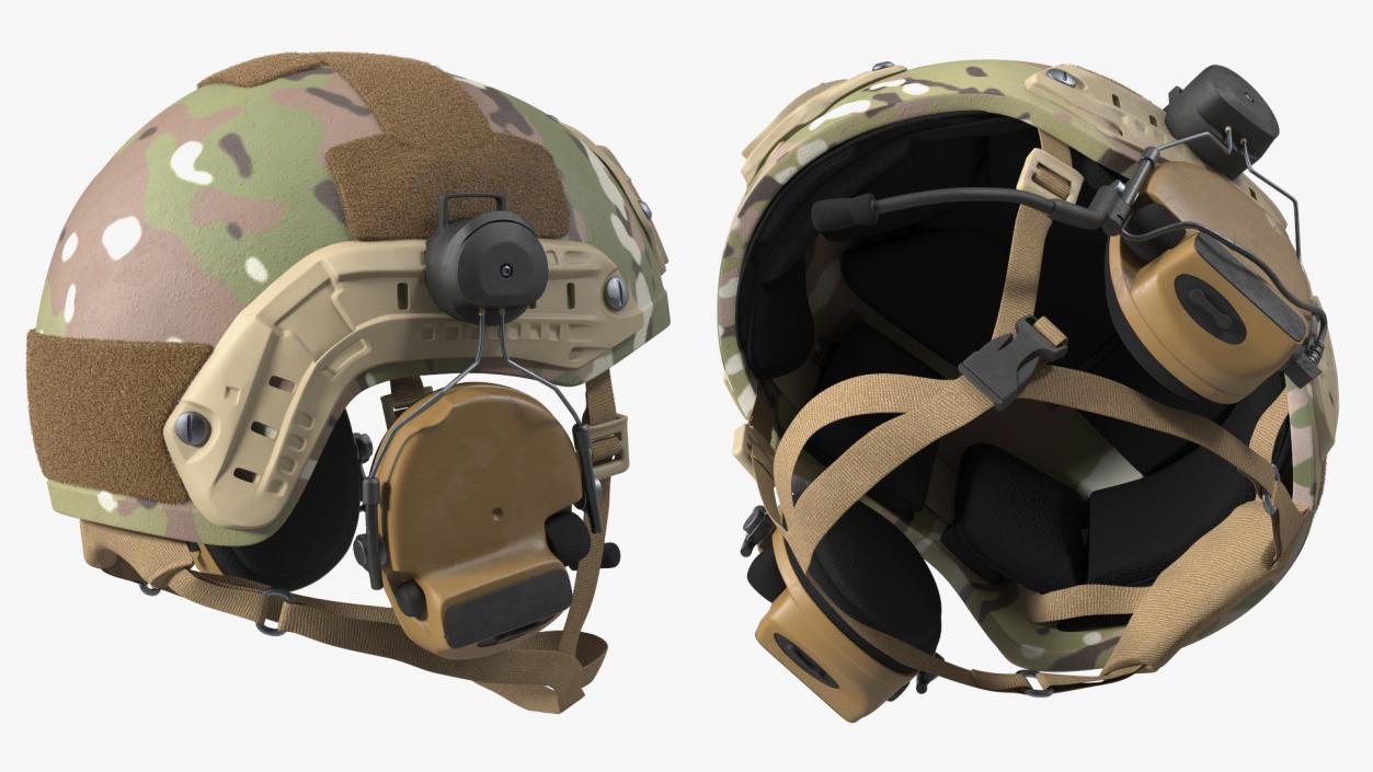 3D FPV Drone Military Operator Fur