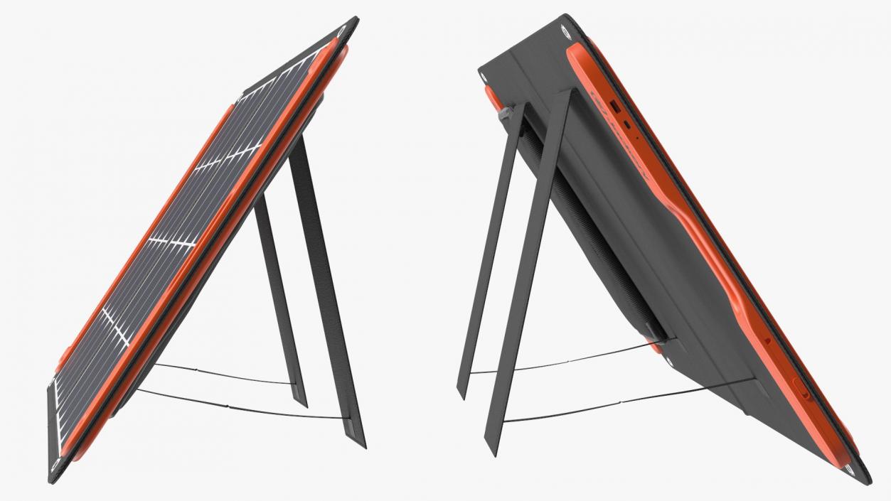 3D Jackery Portable Solar Panel model