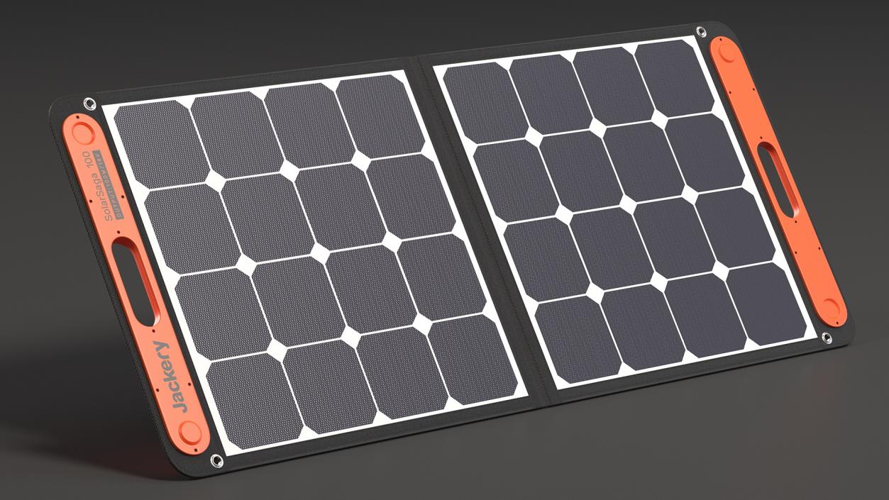 3D Jackery Portable Solar Panel model