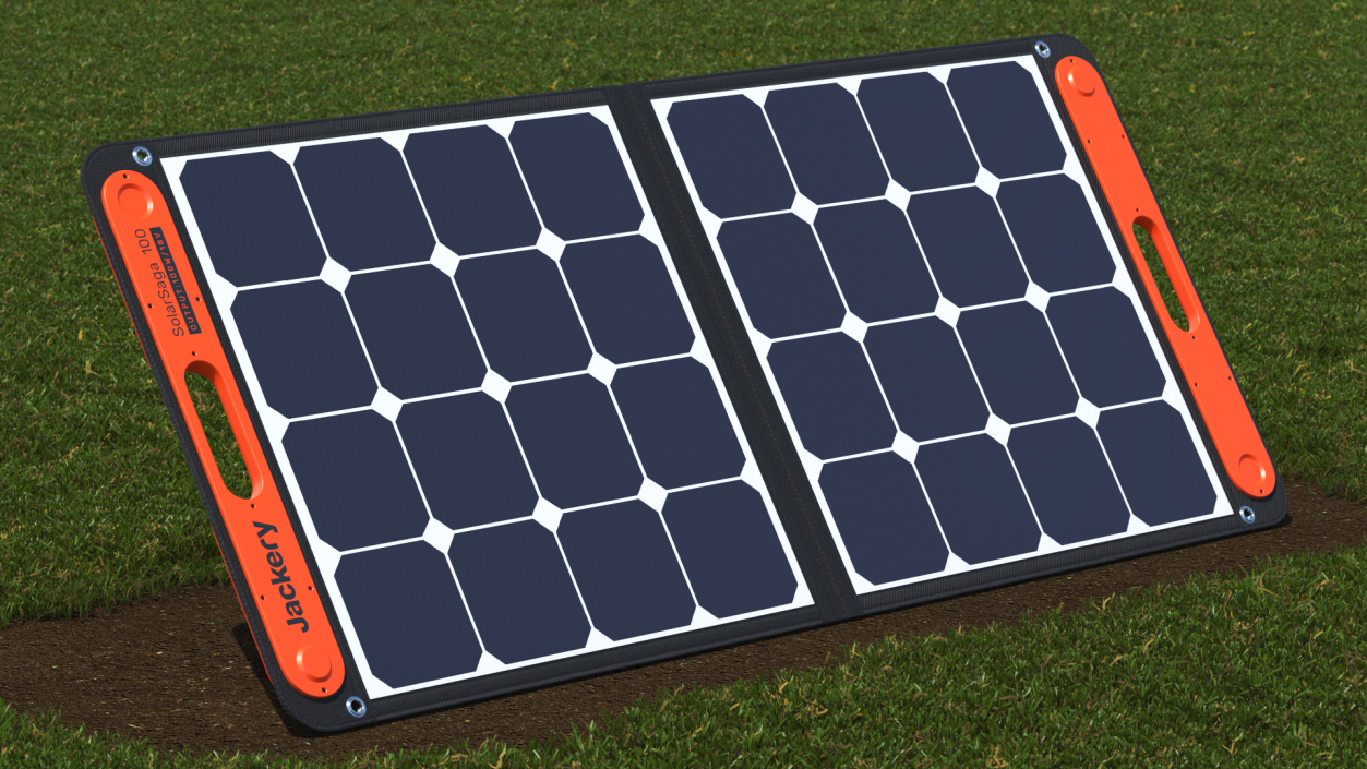 3D Jackery Portable Solar Panel model