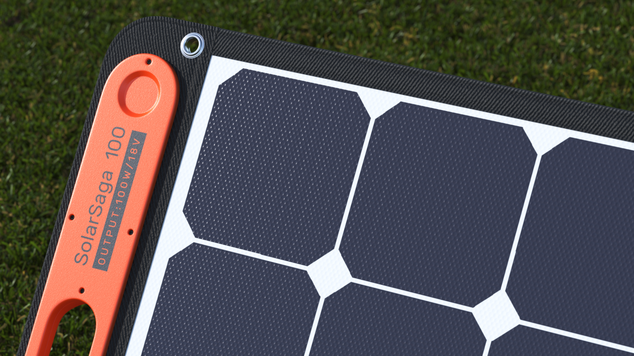 3D Jackery Portable Solar Panel model