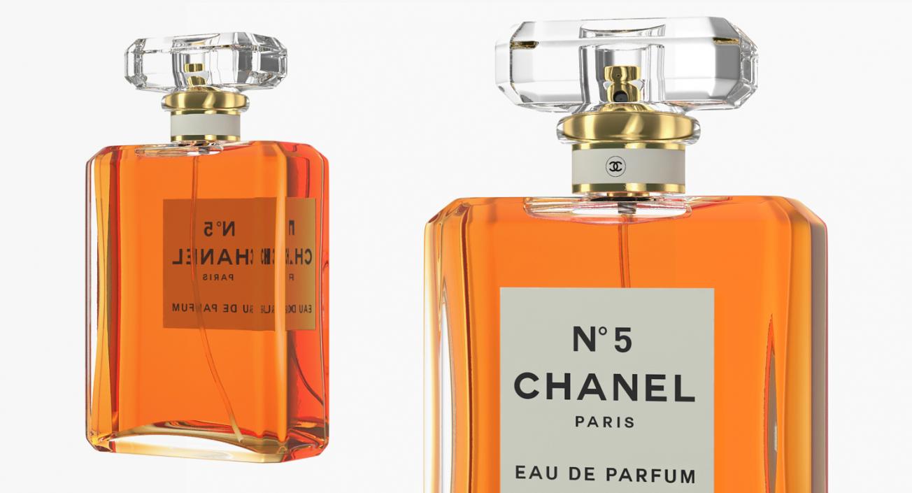 3D Parfum Chanel No 5 model