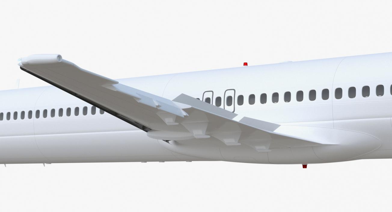 McDonnell Douglas MD88 Generic Rigged 3D