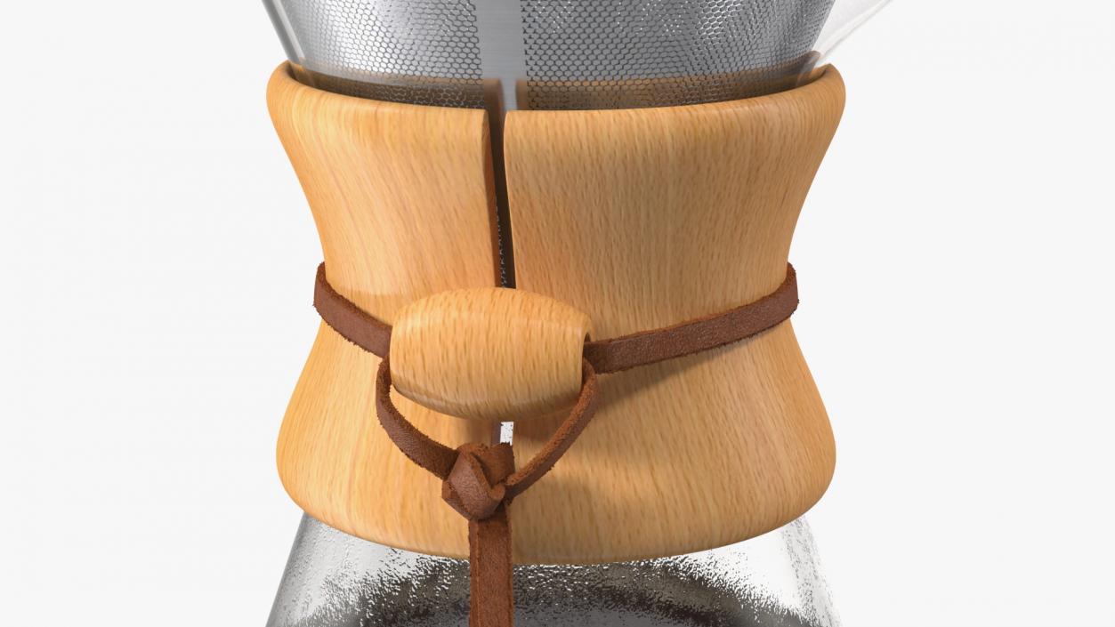 3D model Pour Over Coffee Maker COSORI with Hot Coffee