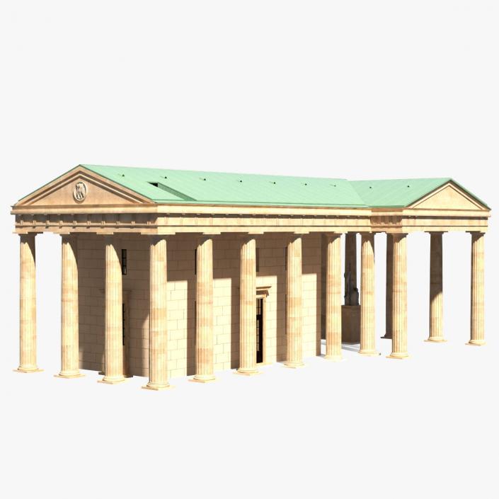 3D Neoclassical Building