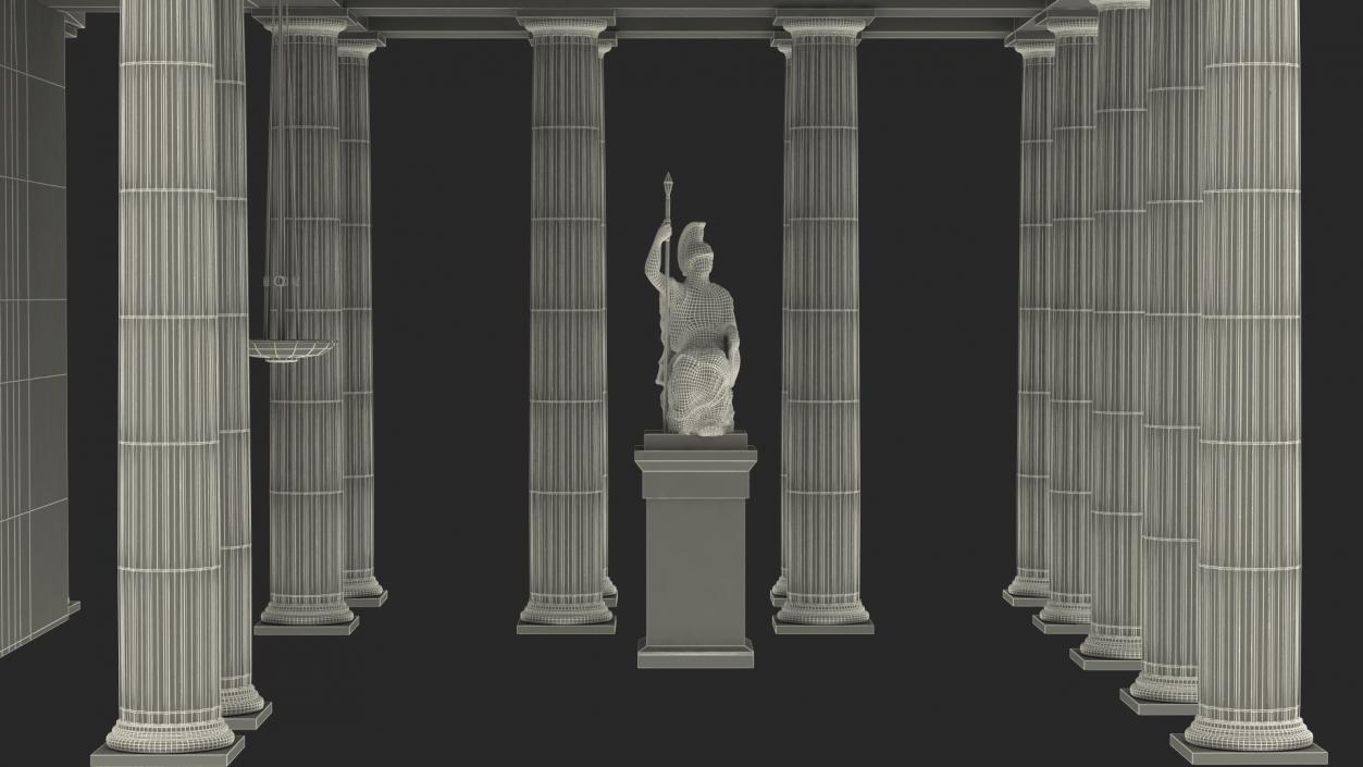 3D Neoclassical Building