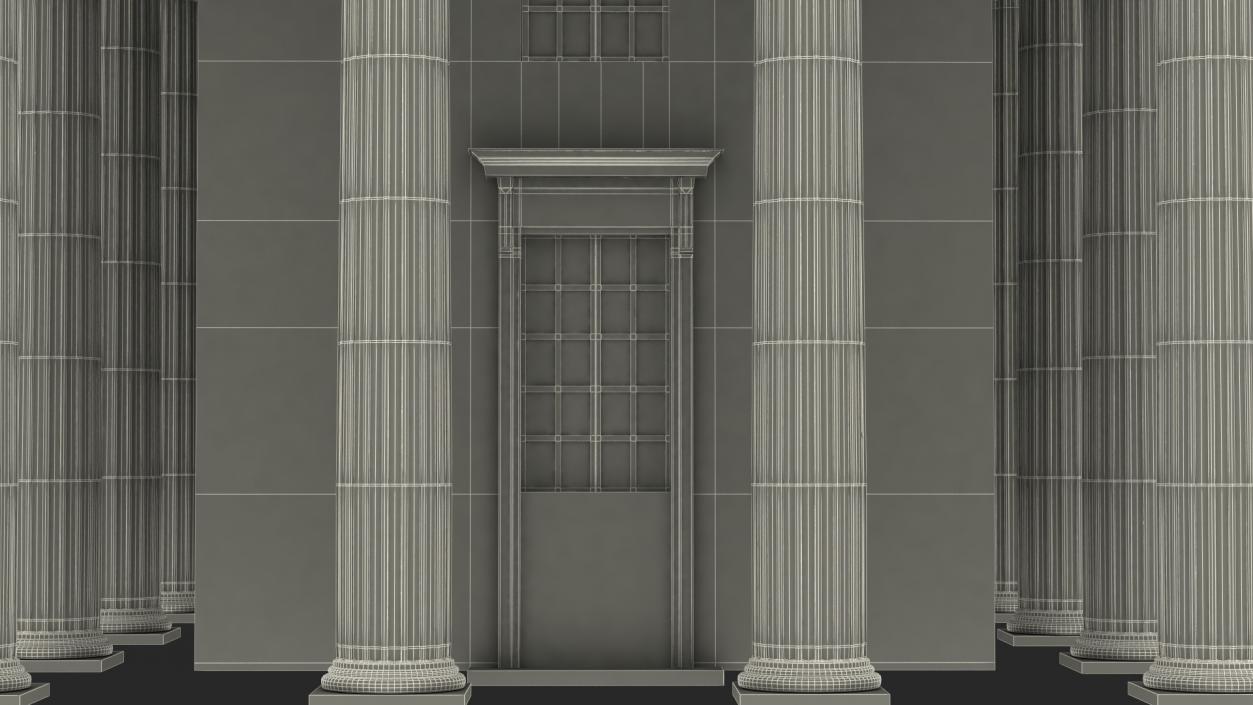 3D Neoclassical Building