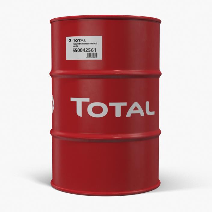 Oil Drum Total 3D model