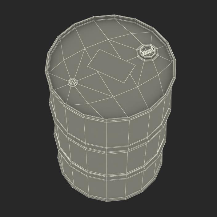 Oil Drum Total 3D model