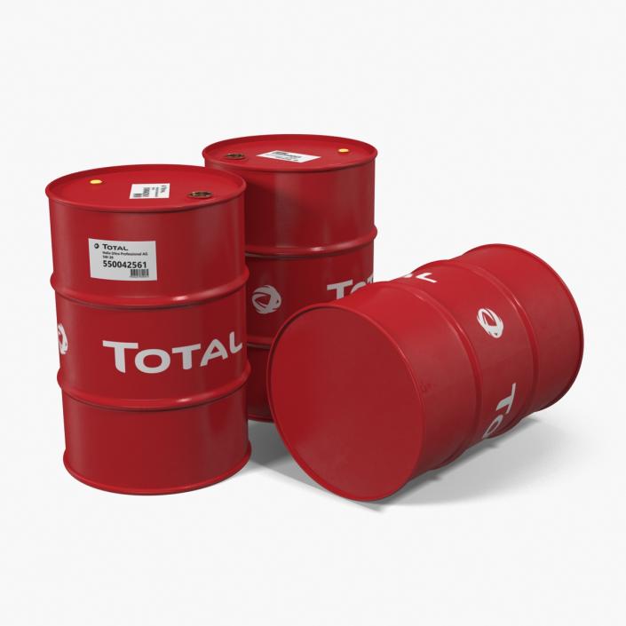 Oil Drum Total 3D model