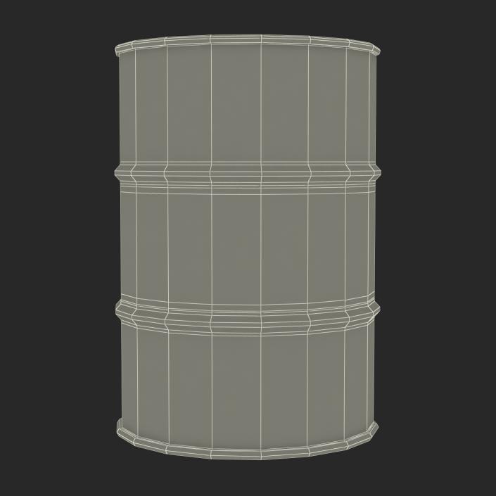 Oil Drum Total 3D model